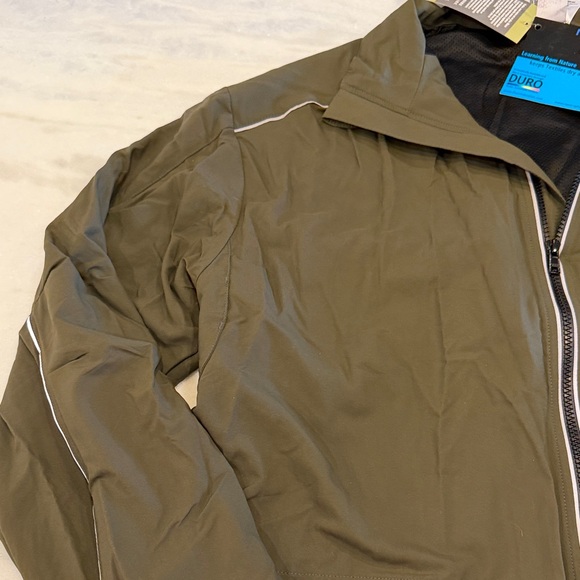 NWT New Balance Men's Olive Windbreaker Jacket - USMC Marines - Picture 7 of 12